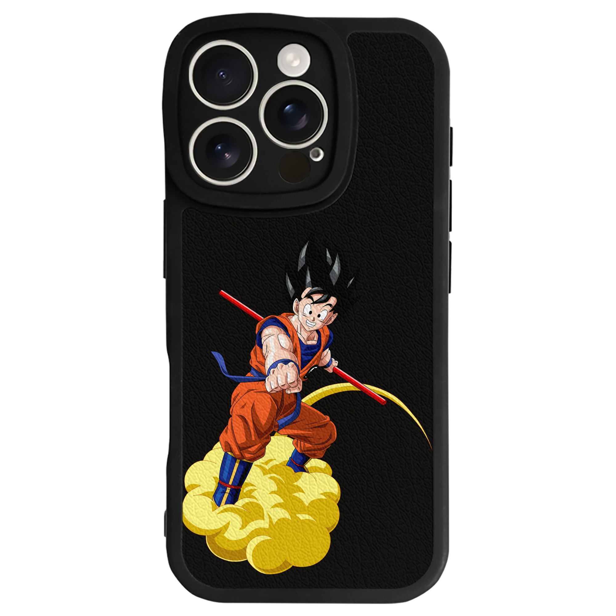 （画像用） ドラゴンボール 孫 悟飯（そんごはん）DRAGON BALL Son Gohan 【iPhone 16シリーズ対応】シリコンスマホケース（レザー調） 材質：シリコン